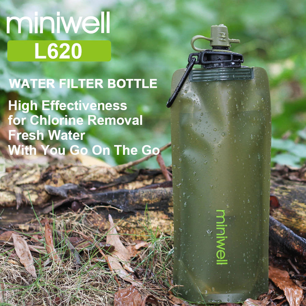 Portable Water Purification System for Outdoor Camping and Hiking