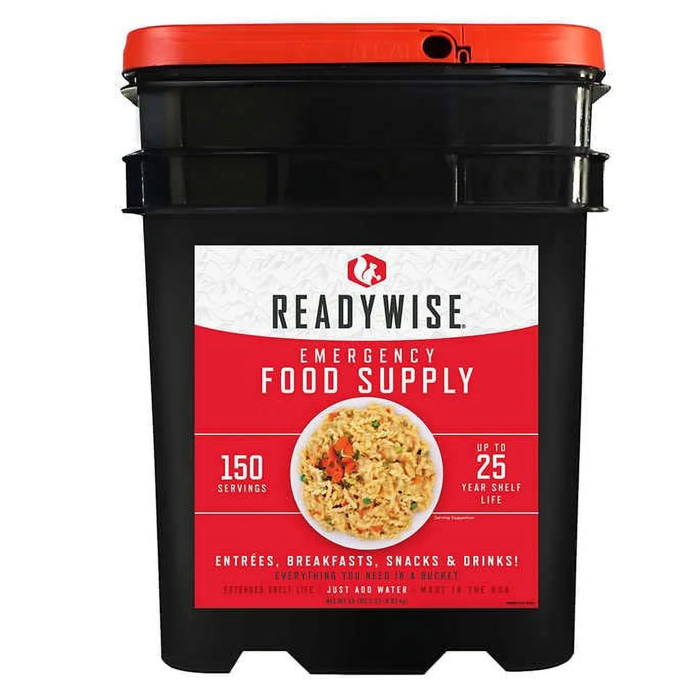 150 Serving Emergency Food Bucket