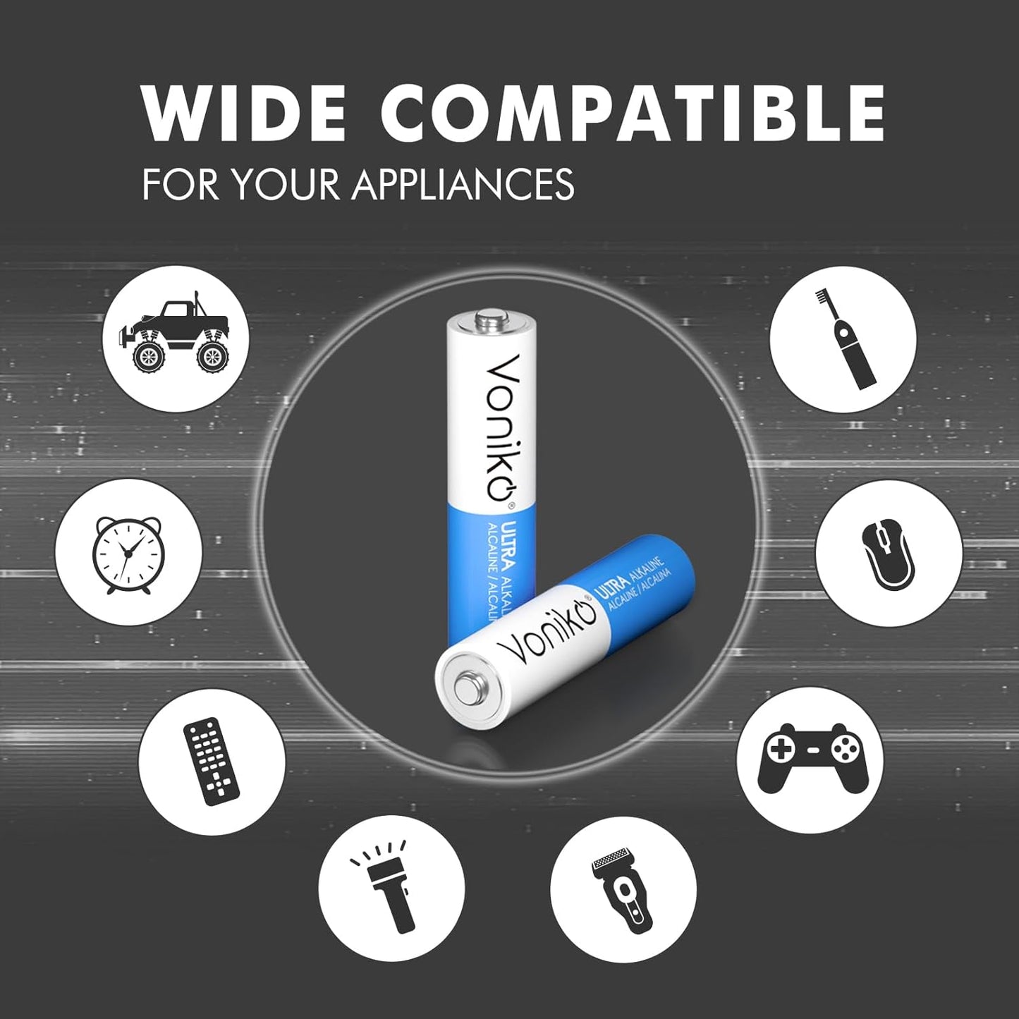 - Premium Grade AAA Batteries -100 Pack - Alkaline Triple a Battery - Ultra Long-Lasting, Leakproof 1.5V Batteries - 10-Year Shelf Life