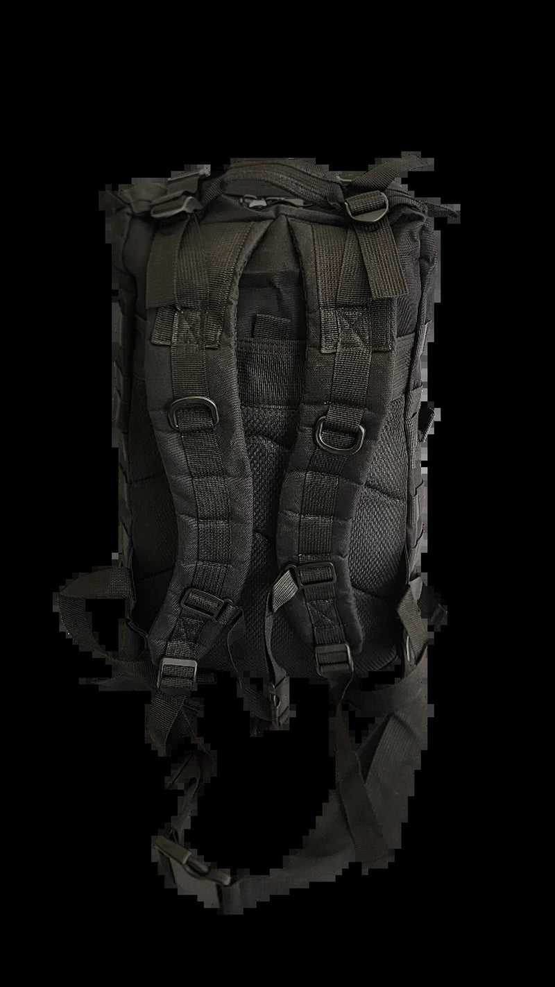 Professional Title: "35L Bug Out Bag Backpack with Ultimate Survival and Medical Kit - Black"