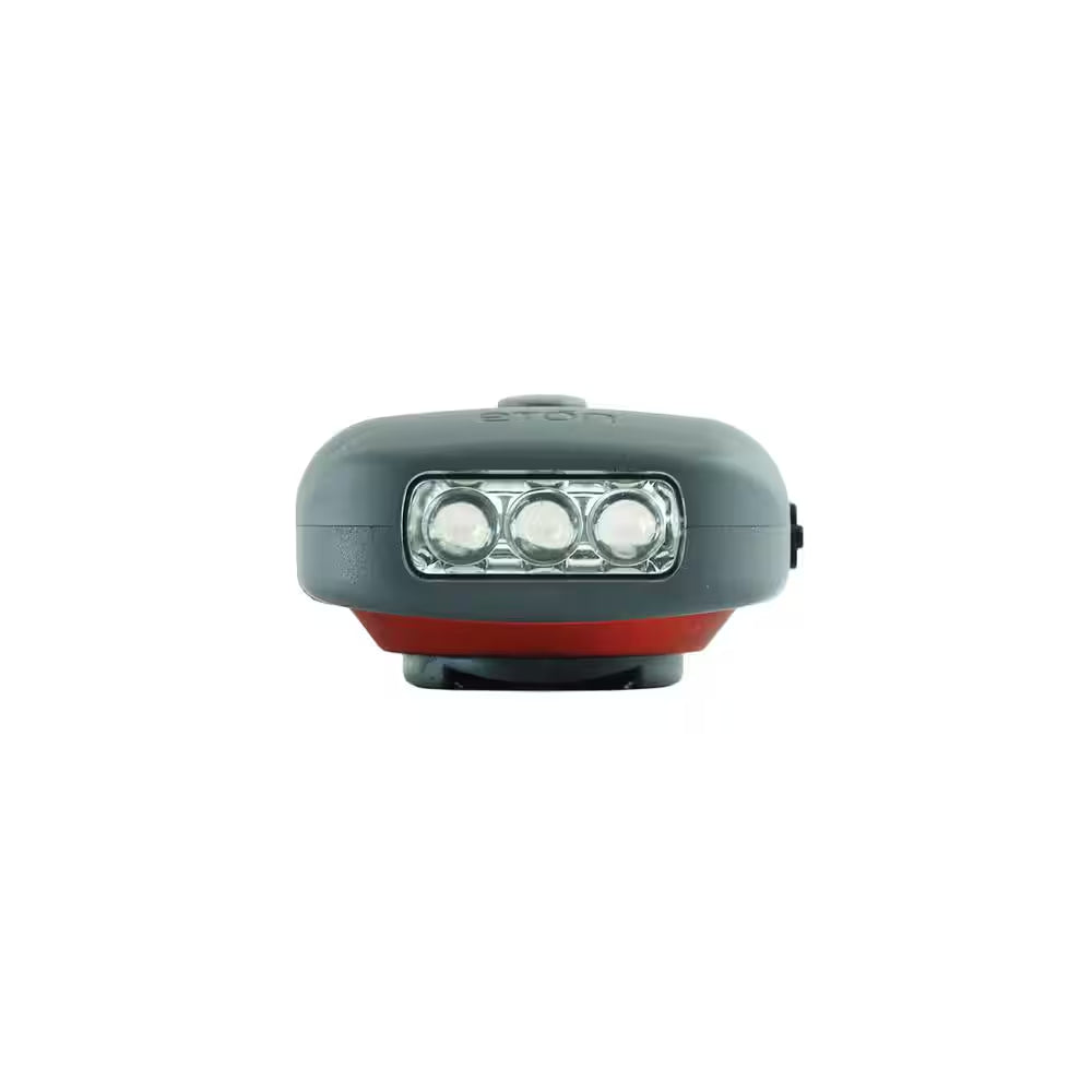 American Red Cross Clip Ray Crank-Powered, Clip-On LED Flashlight and Smartphone Charger