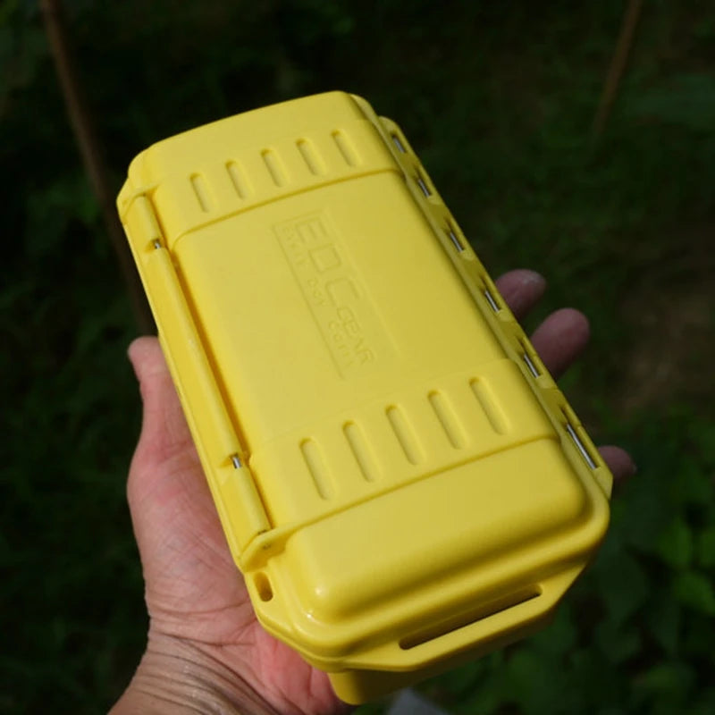 Colorful Outdoor Shockproof Waterproof Boxes Survival Airtight Case Holder Storage Matches Tools Travel Sealed Containers