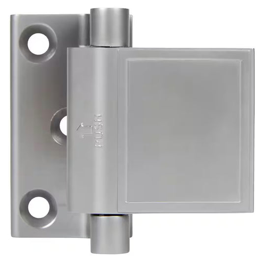 Security Door Guard Satin Chrome