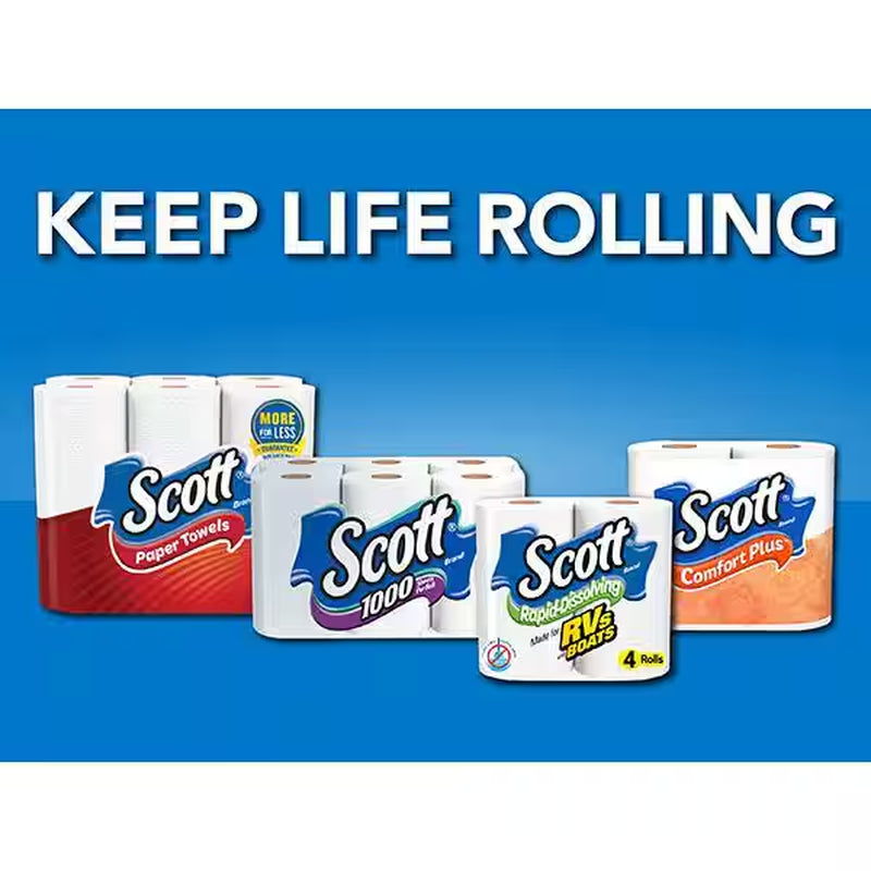 Mega Roll Comfort plus Toilet Paper (425-Sheets per Roll 12 Rolls Per-Pack)