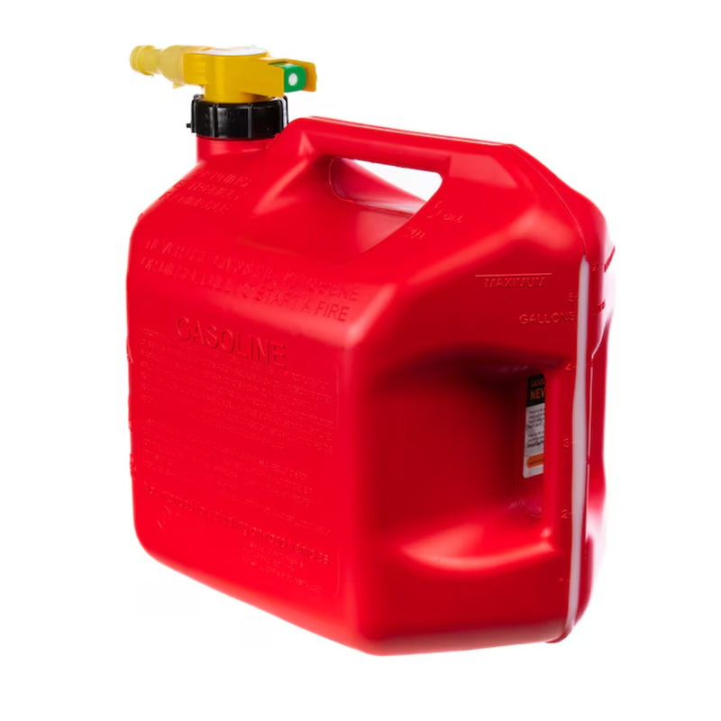 5- Gallons Plastic Gasoline Can