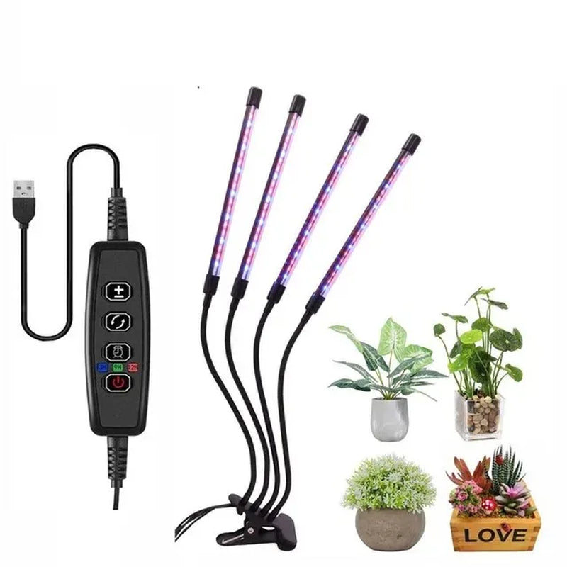 5V USB LED Plant Grow Light Full Spectrum Hydroponic Bulb LED Indoor Plant Light Greenhouse Vegetable Flower Grow Light Grow Box