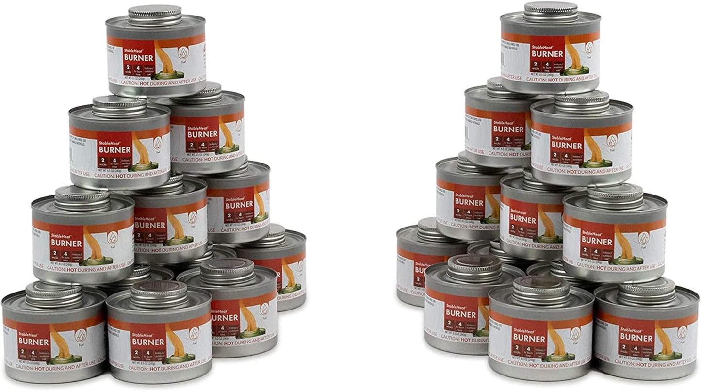 New & Improved! Emergency Cooking Fuel Premium Storage Set, 20+ Year Shelf Life | Available in 4 Cans, 12 Cans, or 24 Can Packs