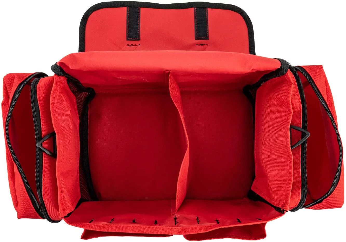 First Aid Kit - EMS EMT Rescue Trauma First Responder Bag - Red