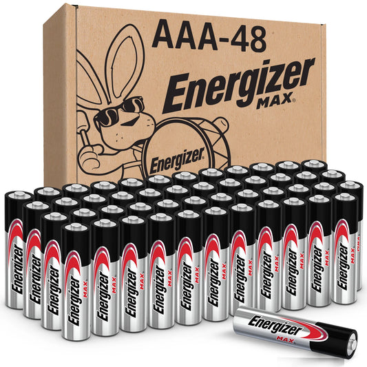 MAX AAA Batteries (48 Pack), Triple a Alkaline Batteries