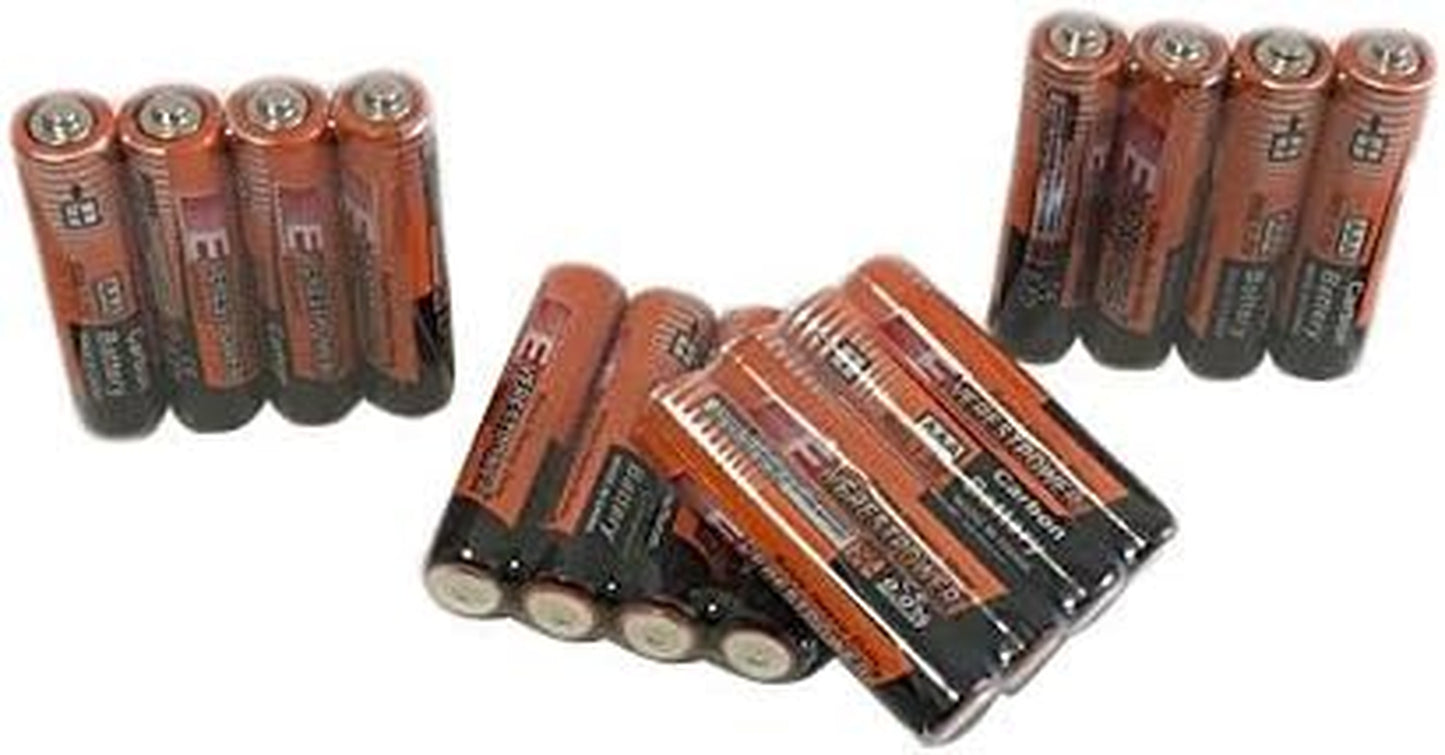 100 AAA Batteries Extra Heavy Duty 1.5V. 100 Pack Wholesale Bulk Lot New Fresh