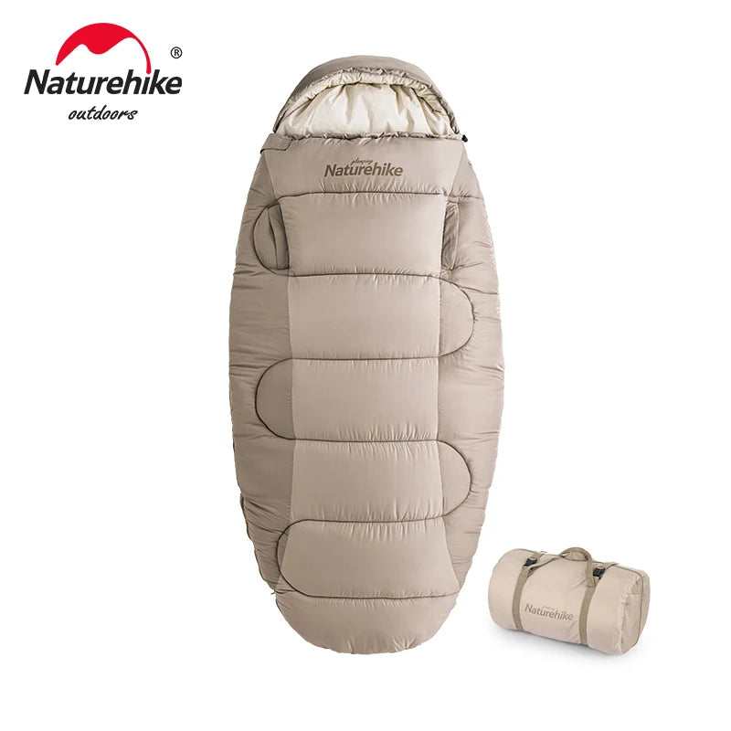 Sleeping Bag PS300 Cotton Sleeping Bag Outdoor Winter Wearable Sleeping Bag Hiking Camping Traveling Sleeping Bag