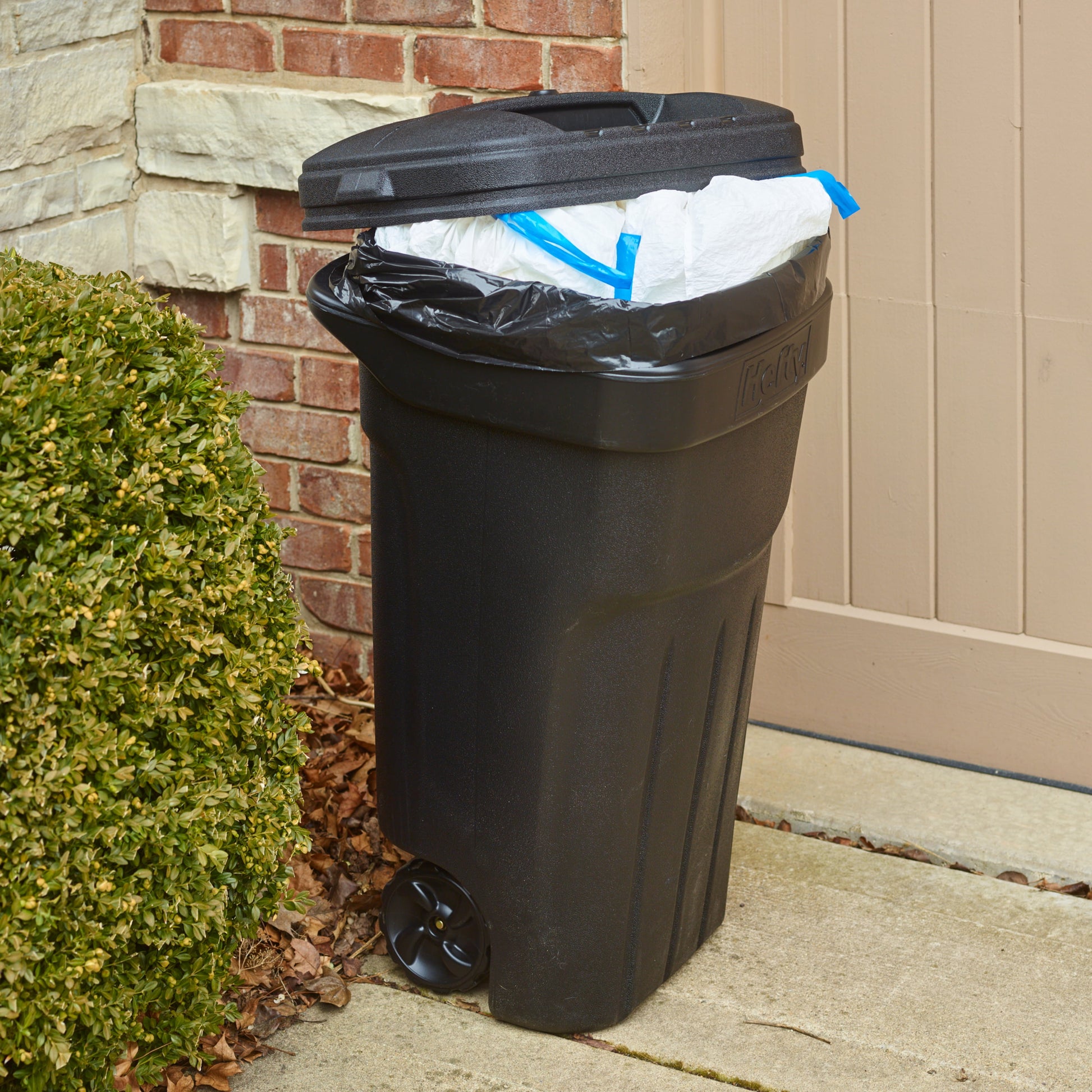 Cart Liner Trash Bags, 65 Gallon, 10 Bags