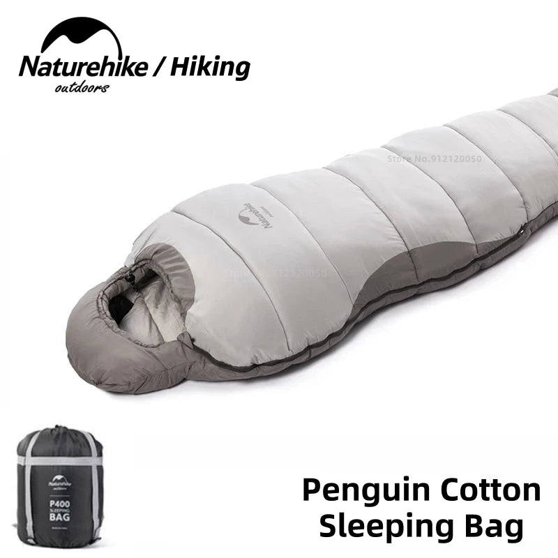 Sleeping Bag Cotton Ultralight Winter Sleeping Bag Lightweight Waterproof Sleeping Bag Outdoor Camping Sleeping Bag