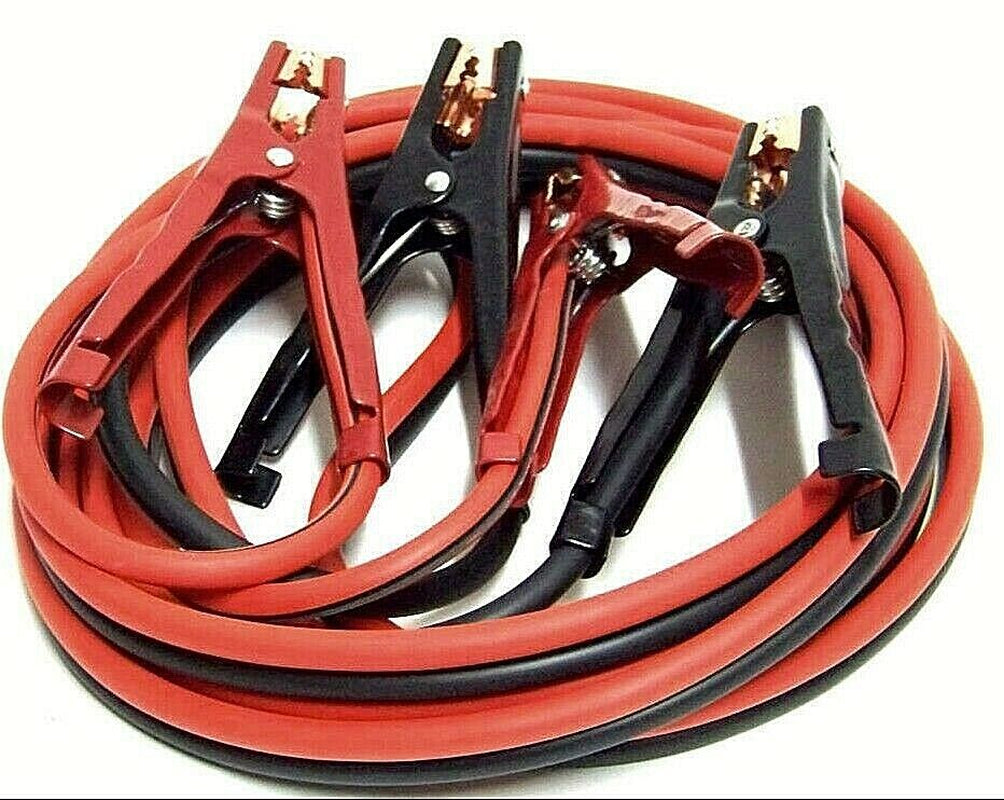 Heavy Duty Battery 20 FT 4 Gauge Booster Cable Jumping Cables Power Jump Start