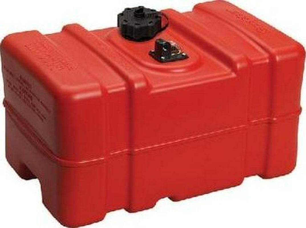 12 Gallon Marine Gas Fuel Tank for Outboard Engine Boats, 23-In X 14-In X 14-In