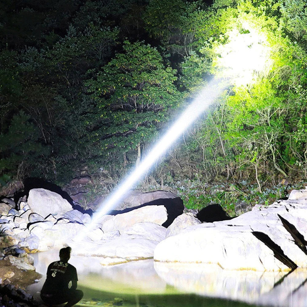 5/7LED Headlamp USB Rechargeable Flashlight Waterproof Camping Hiking Emergency Flashlight Super Bright Outdoor Fishing Headlamp